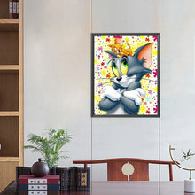 Load image into Gallery viewer, Diamond Painting - Full Round - tom and jerry (40*50CM)
