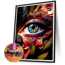 Load image into Gallery viewer, Diamond Painting - Full Round - mysterious eyes (30*40CM)
