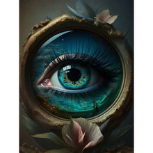 Load image into Gallery viewer, Diamond Painting - Full Round - mysterious eyes (30*40CM)

