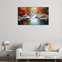Load image into Gallery viewer, Diamond Painting - Full Round - Flowing Water Stone Forest (70*40CM)
