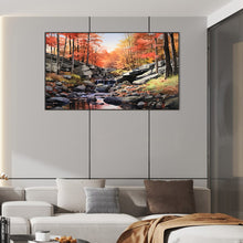 Load image into Gallery viewer, Diamond Painting - Full Round - Flowing Water Stone Forest (70*40CM)
