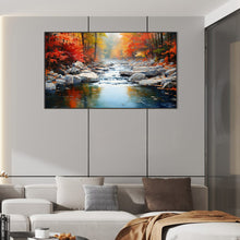 Load image into Gallery viewer, Diamond Painting - Full Round - Flowing Water Stone Forest (70*40CM)
