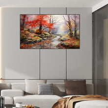 Load image into Gallery viewer, Diamond Painting - Full Round - Flowing Water Stone Forest (70*40CM)

