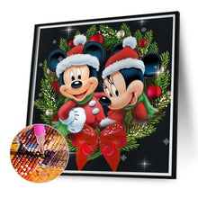 Load image into Gallery viewer, Diamond Painting - Full Round - Mickey and Minnie fun tonight (40*40CM)
