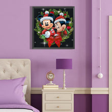 Load image into Gallery viewer, Diamond Painting - Full Round - Mickey and Minnie fun tonight (40*40CM)

