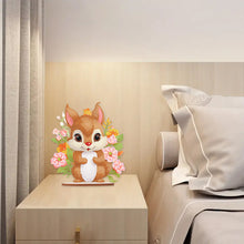 Load image into Gallery viewer, Acrylic Diamond Painting Desktop Decoration for Office Decor(Flower Squirrel #5)
