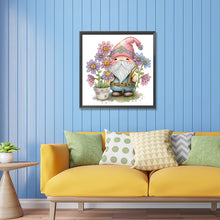 Load image into Gallery viewer, Diamond Painting - Partial Special Shaped - Gnome Daisy (30*30CM)
