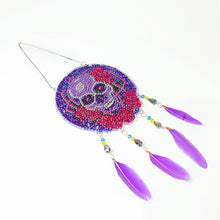 Load image into Gallery viewer, Eagle Feather Wind Chime Stitch Acrylic DIY Diamond Painting Hanging Pendant
