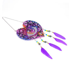 Load image into Gallery viewer, Eagle Feather Wind Chime Stitch Acrylic DIY Diamond Painting Hanging Pendant
