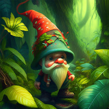 Load image into Gallery viewer, Diamond Painting - Full Round - Goblin in the forest (30*30CM)
