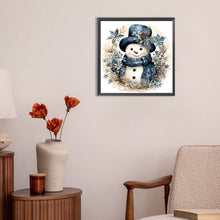 Load image into Gallery viewer, Diamond Painting - Full Round - snowman (30*30CM)
