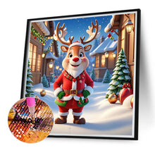 Load image into Gallery viewer, Diamond Painting - Full Round - Christmas reindeer (40*40CM)
