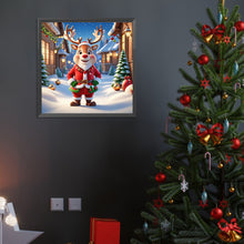 Load image into Gallery viewer, Diamond Painting - Full Round - Christmas reindeer (40*40CM)
