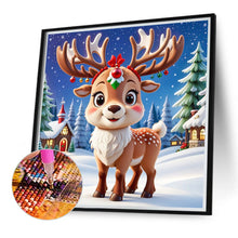 Load image into Gallery viewer, Diamond Painting - Full Round - Christmas deer (40*40CM)
