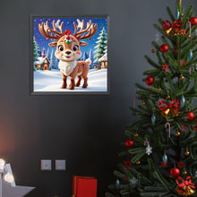 Load image into Gallery viewer, Diamond Painting - Full Round - Christmas deer (40*40CM)
