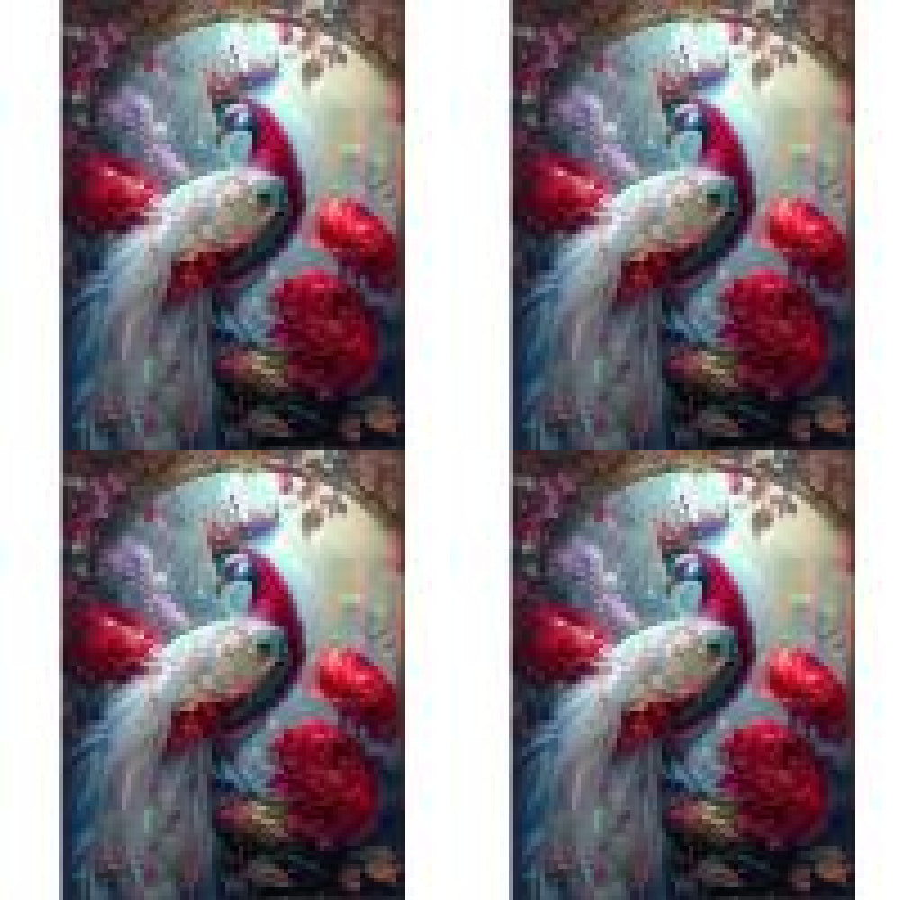 Diamond Painting - Full Round - Gorgeous peacock (30*40CM)