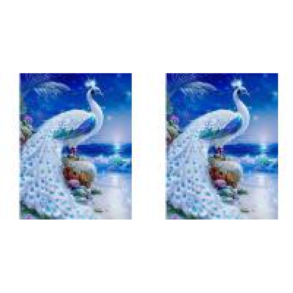 Diamond Painting - Full Round - Gorgeous peacock (30*40CM)