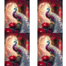 Load image into Gallery viewer, Diamond Painting - Full Round - Gorgeous peacock (30*40CM)
