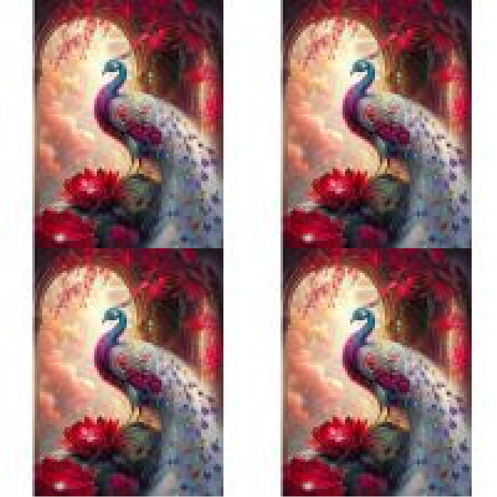 Diamond Painting - Full Round - Gorgeous peacock (30*40CM)