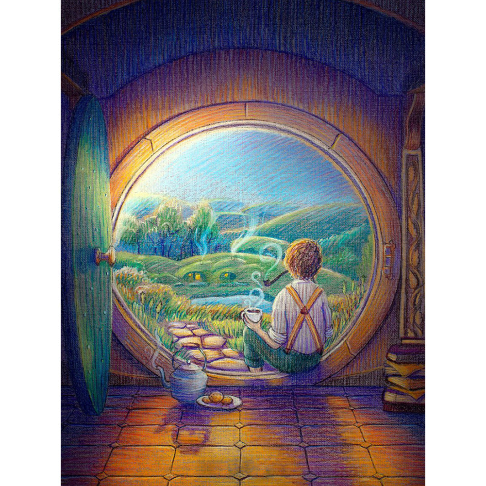 Diamond Painting - Full Round - little boy (30*40CM)