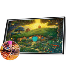 Load image into Gallery viewer, Diamond Painting - Full Round - forest cabin (45*30CM)
