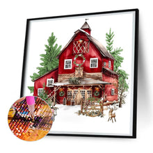 Load image into Gallery viewer, Diamond Painting - Full Round - christmas house (30*30CM)
