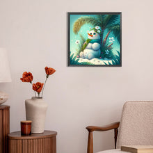 Load image into Gallery viewer, Diamond Painting - Full Round - snowman (30*30CM)
