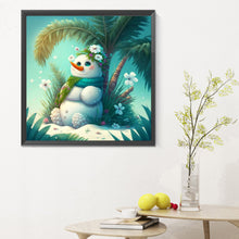 Load image into Gallery viewer, Diamond Painting - Full Round - snowman (30*30CM)
