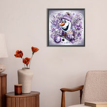 Load image into Gallery viewer, Diamond Painting - Full Round - snowman (30*30CM)
