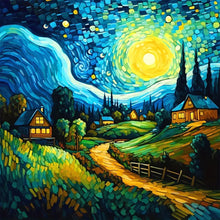 Load image into Gallery viewer, Diamond Painting - Full Round - starry night (40*40CM)
