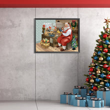 Load image into Gallery viewer, Diamond Painting - Full Square - Santa Claus (40*30CM)
