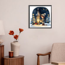 Load image into Gallery viewer, Diamond Painting - Full Round - Guardian and Lighthouse (30*30CM)
