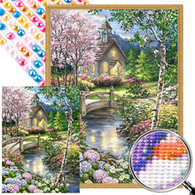 Load image into Gallery viewer, AB Diamond Painting - Full Round - Pastoral scenery (40*55CM)
