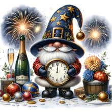 Load image into Gallery viewer, AB Diamond Painting - Full Round - New Year&#39;s Eve Goblin (40*40CM)
