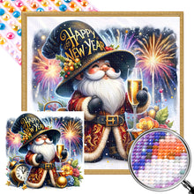 Load image into Gallery viewer, AB Diamond Painting - Full Round - New Year&#39;s Eve Goblin (40*40CM)

