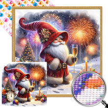 Load image into Gallery viewer, AB Diamond Painting - Full Round - New Year&#39;s Eve Goblin (40*40CM)
