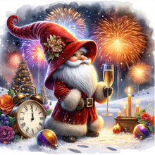 Load image into Gallery viewer, AB Diamond Painting - Full Round - New Year&#39;s Eve Goblin (40*40CM)
