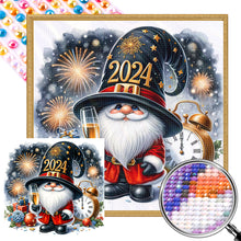 Load image into Gallery viewer, AB Diamond Painting - Full Round - New Year&#39;s Eve Goblin (40*40CM)
