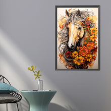 Load image into Gallery viewer, AB Diamond Painting - Full Round - sunflower horse (40*60CM)
