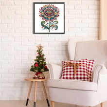 Load image into Gallery viewer, Diamond Painting - Partial Special Shaped - Gorgeous flowers (30*30CM)
