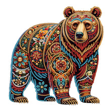 Load image into Gallery viewer, Diamond Painting - Partial Special Shaped - Gorgeous bear (30*30CM)
