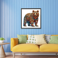 Load image into Gallery viewer, Diamond Painting - Partial Special Shaped - Gorgeous bear (30*30CM)

