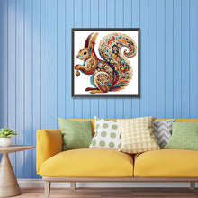 Load image into Gallery viewer, Diamond Painting - Partial Special Shaped - Gorgeous squirrel (30*30CM)

