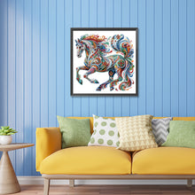 Load image into Gallery viewer, Diamond Painting - Partial Special Shaped - gorgeous horse (30*30CM)
