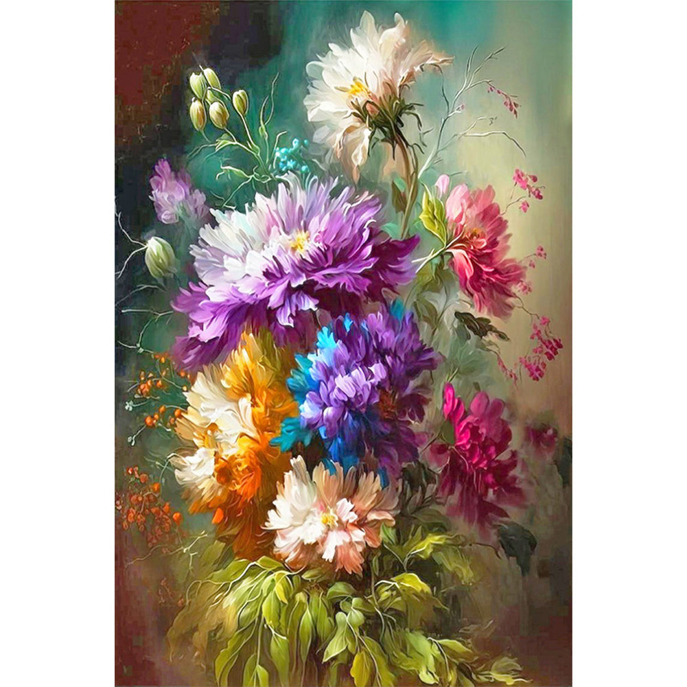 Diamond Painting - Full Round - flowers (40*60CM)