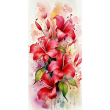 Load image into Gallery viewer, Diamond Painting - Full Round - hibiscus (40*80CM)

