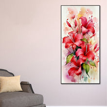Load image into Gallery viewer, Diamond Painting - Full Round - hibiscus (40*80CM)
