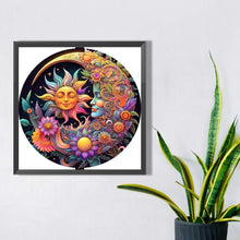 Load image into Gallery viewer, Diamond Painting - Full Square - sun and moon (40*40CM)
