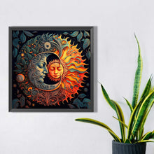 Load image into Gallery viewer, Diamond Painting - Full Square - sun and moon (40*40CM)
