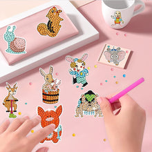 Load image into Gallery viewer, 26/30/35/38/42/43 PCS Cartoon Diamond Sticker Art Craft Diamond Painting Sticker
